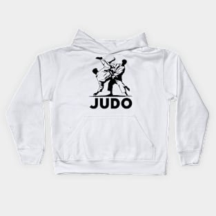 Judo Fighter Kids Hoodie